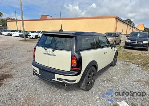 2010 Mini Cooper S Clubman from USA, damaged, VIN WMWMM3C51ATZ32610